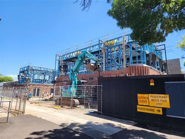 Update - ground floor brickwork